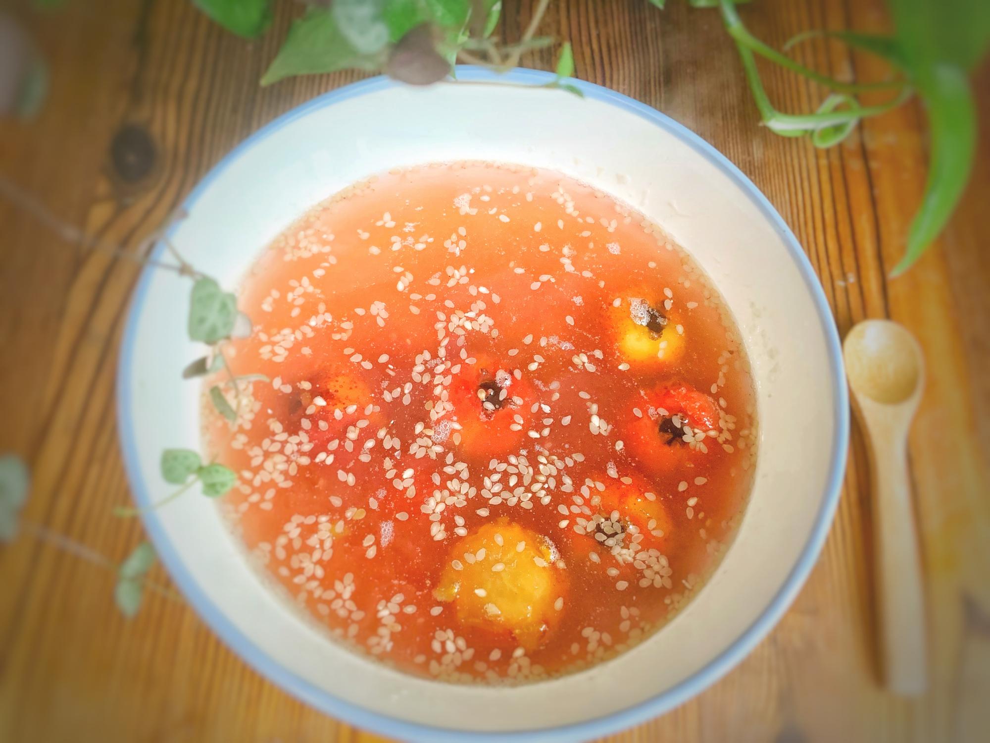 胃胀积食最怕这种水果,放入锅中熬成汤,酸酸甜甜,孩子超爱喝